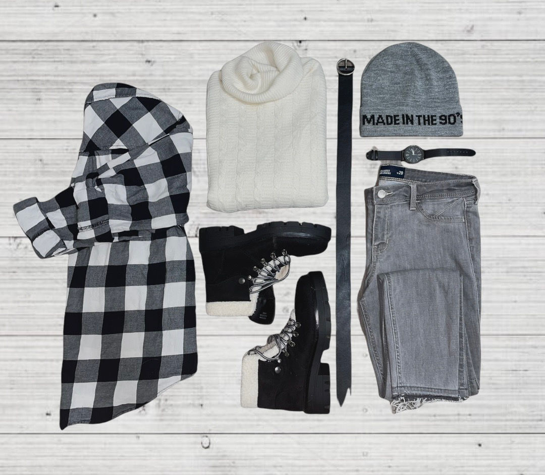 Outfit Set: Sweater, Pants, Hat