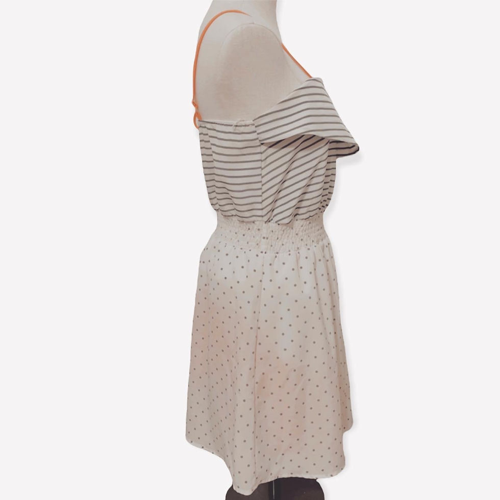 Thumbnail: White Polkadot Dress
