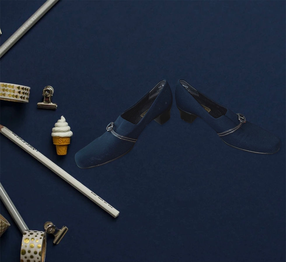 Thumbnail: Navy Blue Flats