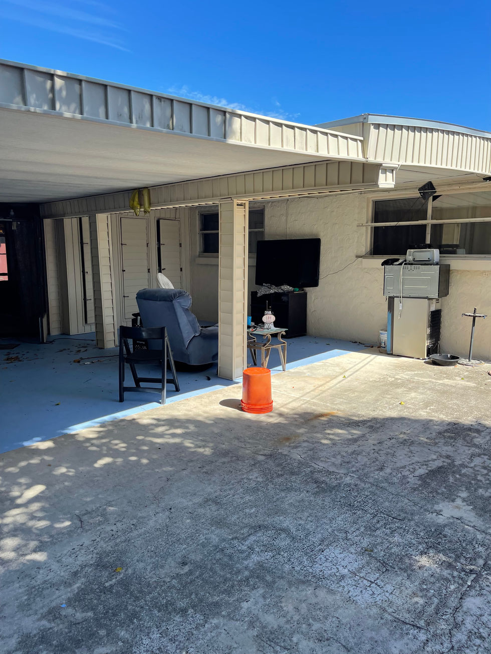 OUTDOOR PATIO-Before