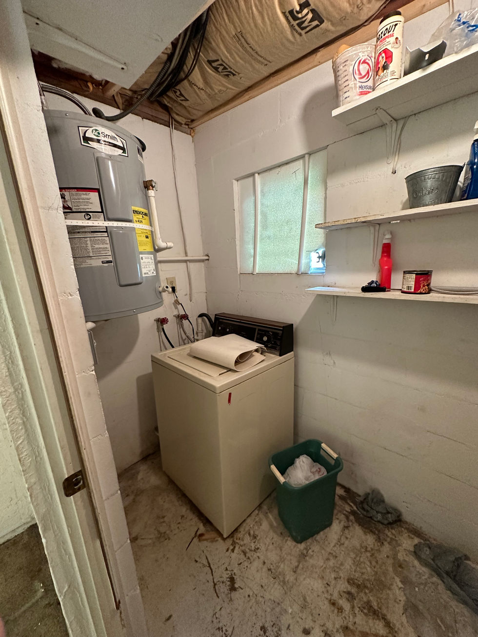 Laundry Room- Before