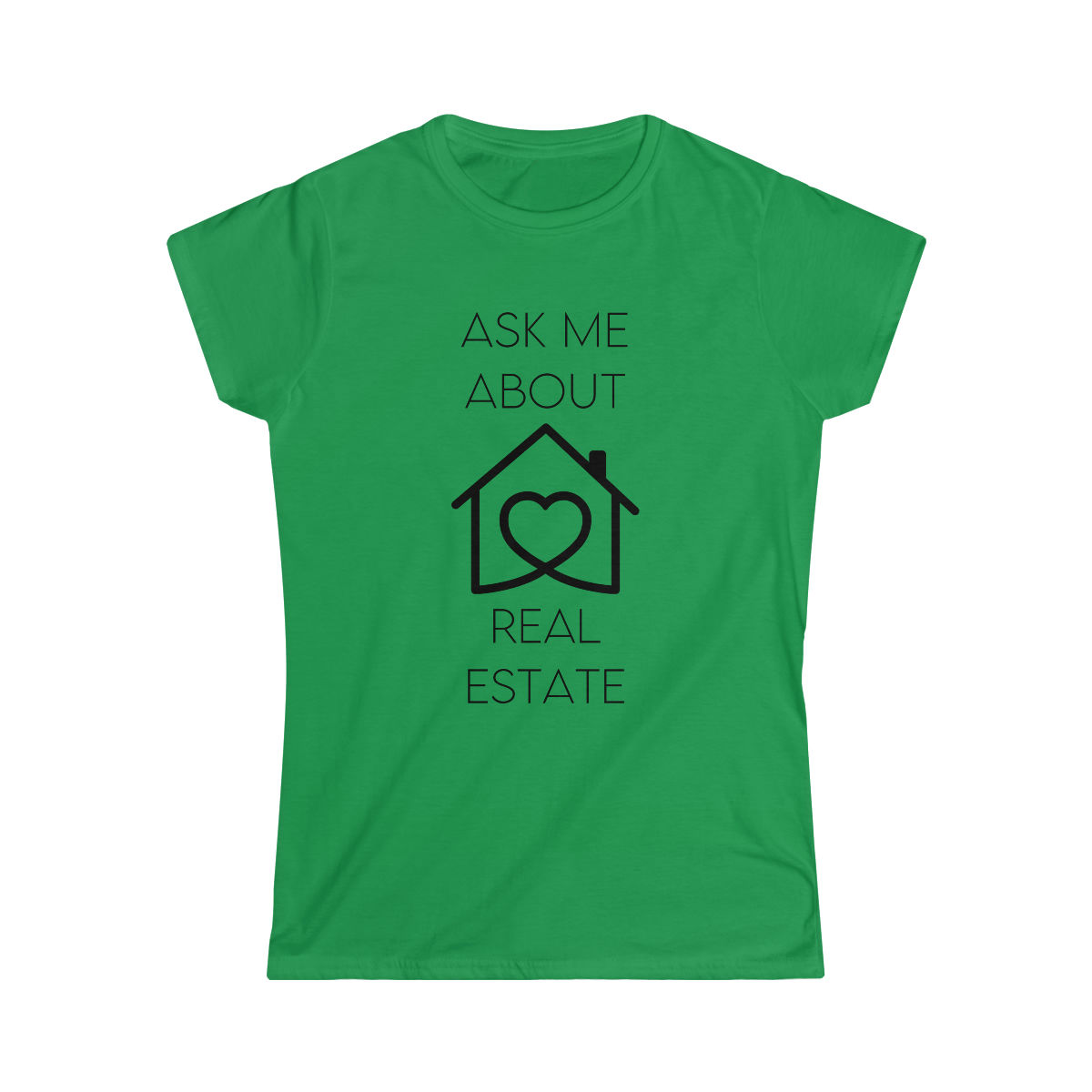 Women's Ask Me About Real Estate Shirt