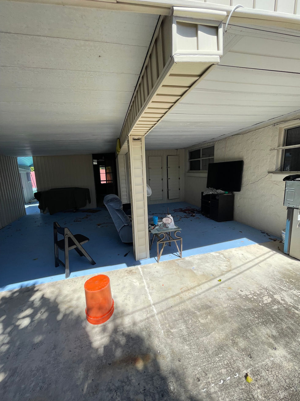 OUTDOOR PATIO-Before