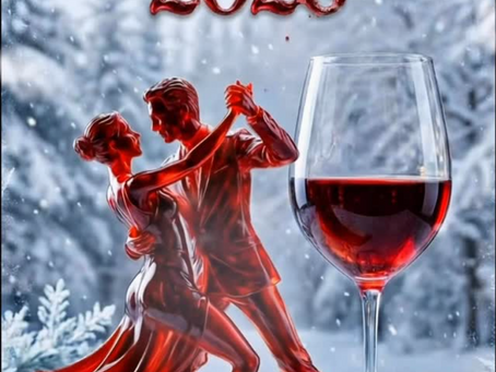 I wish 2026 to be happy and prosperous 🍷❤️