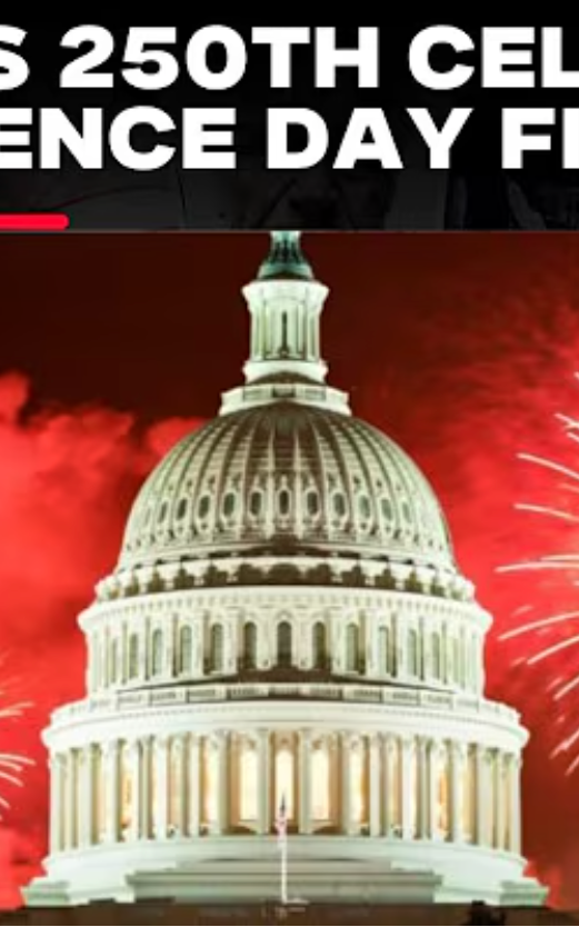 Historic Fourth Of July Fireworks In Washington DC | America's 250th Celebration