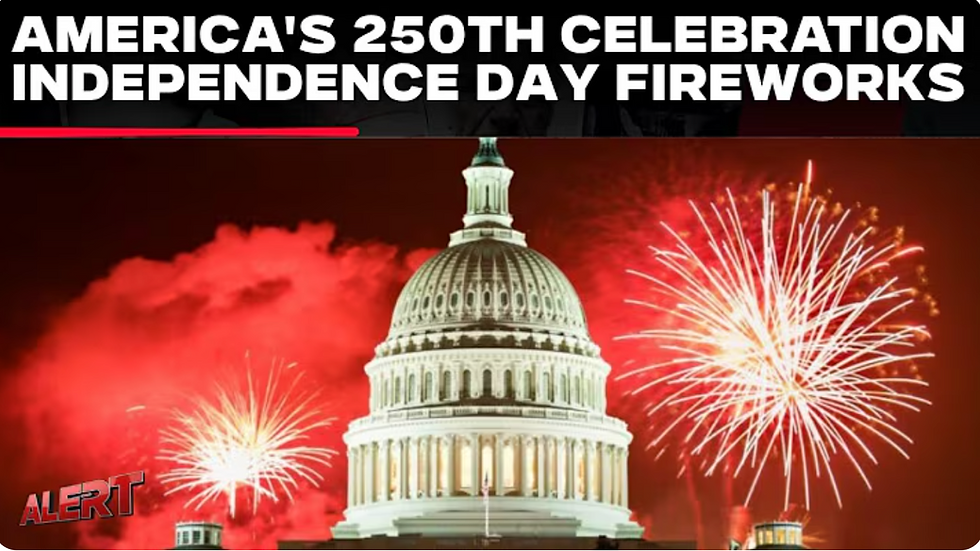 Historic Fourth Of July Fireworks In Washington DC | America's 250th Celebration
