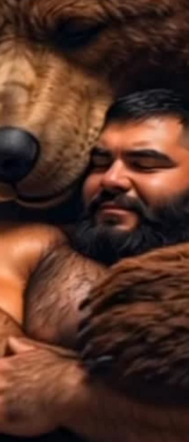 Bear hug 🤗🐻❤️