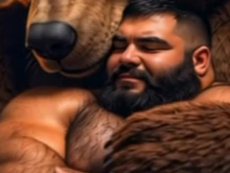 Bear hug 🤗🐻❤️