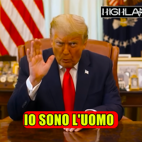 TRUMP CANTA - IO SONO IL CAPO (Trump sings - Italian funny) 