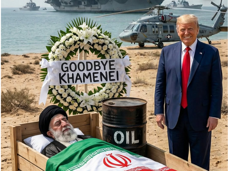 Netanyahu Putin & Trump Say Goodbye to Khamenei ⚰️🛢️🎅