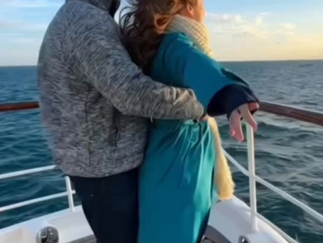 My first Atlantic cruise and I get the captain!!