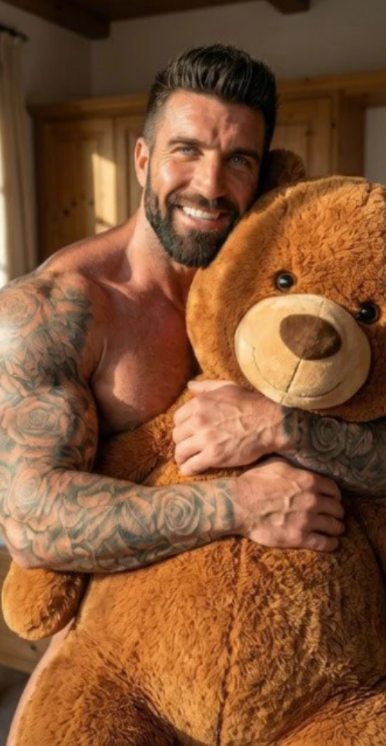 Boy with teddy-bear ❤️