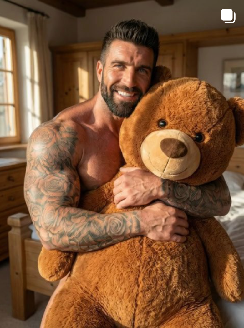 Boy with teddy-bear ❤️