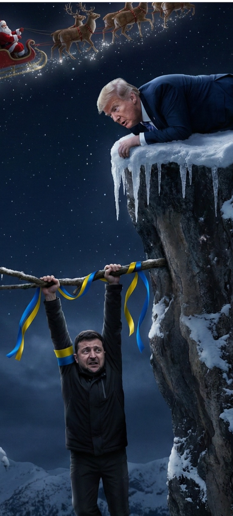 Trump’s Christmas Gift For Zelensky🎅🌿🎁
