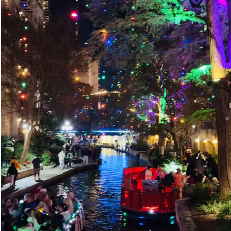 Christmas at the magical San Antonio River Walk