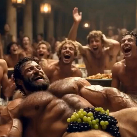 Fun with Hercules - Grapes anyone?