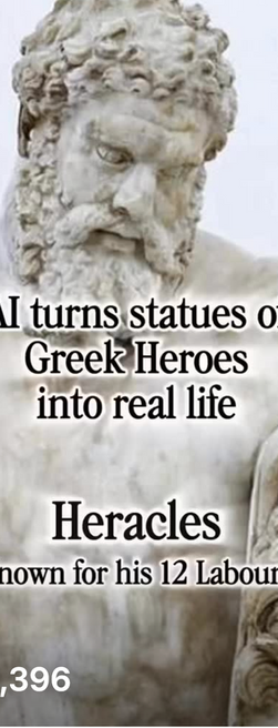 AI - statues come to life 
