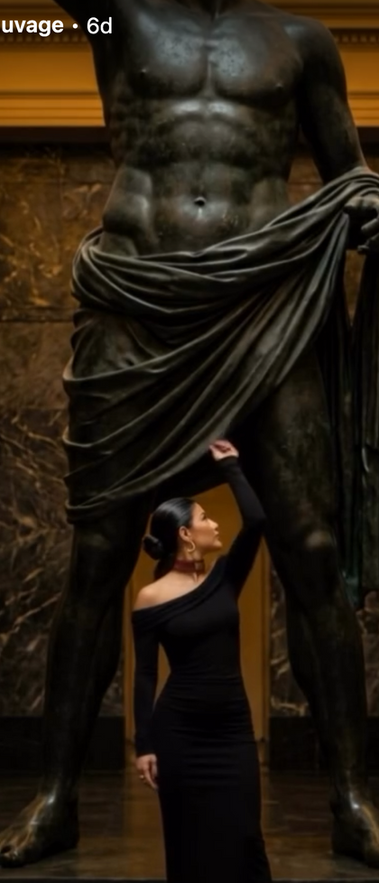 In the museum