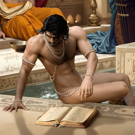 Ancient Indian bathhouse