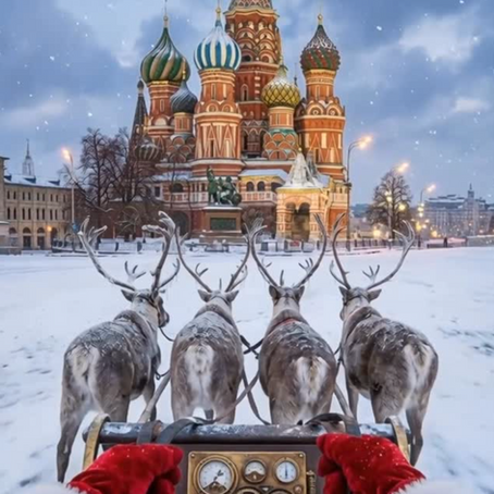 🇦🇿Santa is coming... Where do you think his next stop should be?