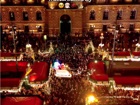 Did you know you can watch Santa fly at Hamburg’s Christmas market? 🥹