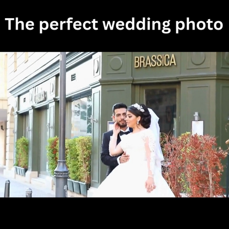 Perfect wedding Photo
