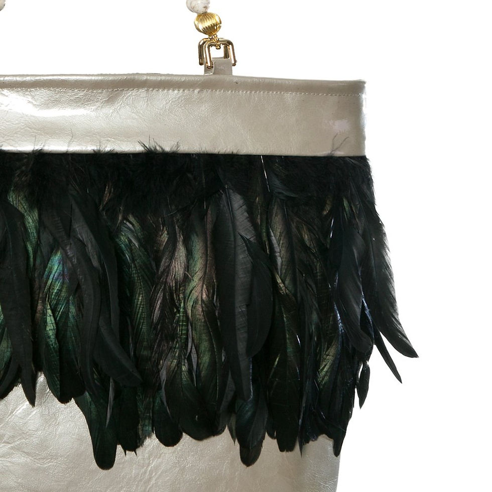 Thumbnail: Angel of The Forest - MARY Grande Leather Handbag