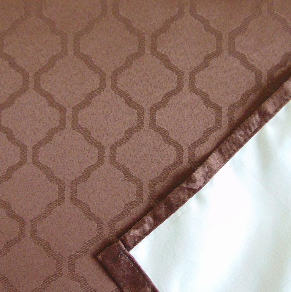 Miniatura: Cortina Black Out Café Pattern 135 x 220 cm