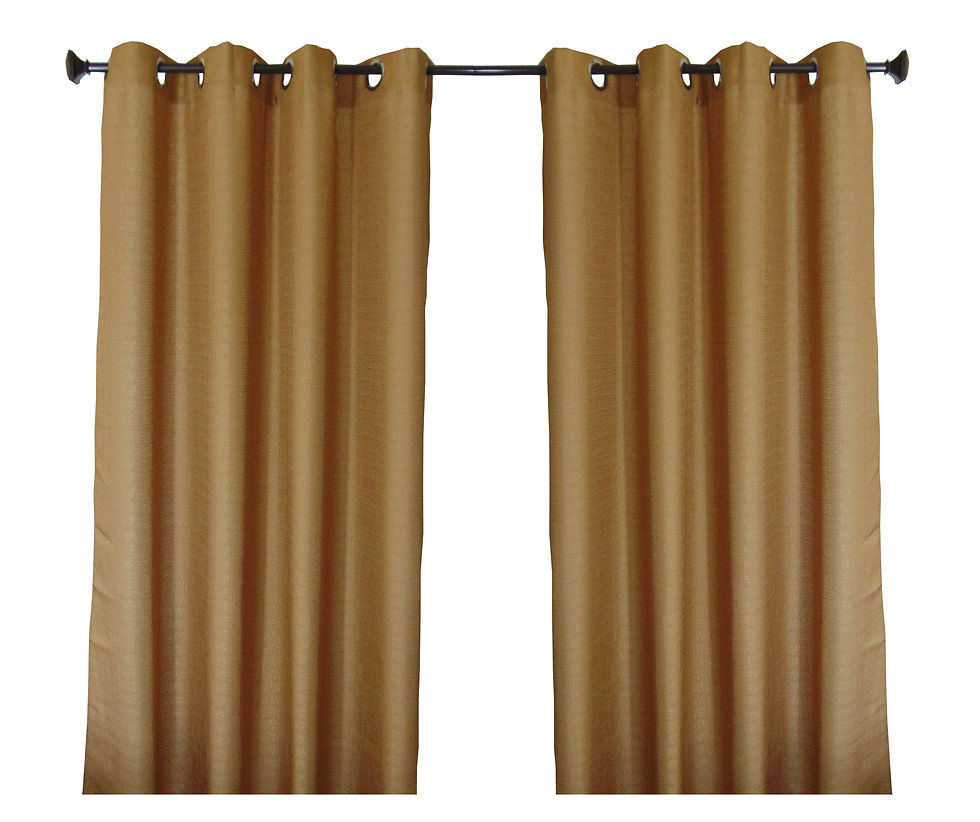 Miniatura: Cortina Room Darkening Beige Liso 135 x 220 cm