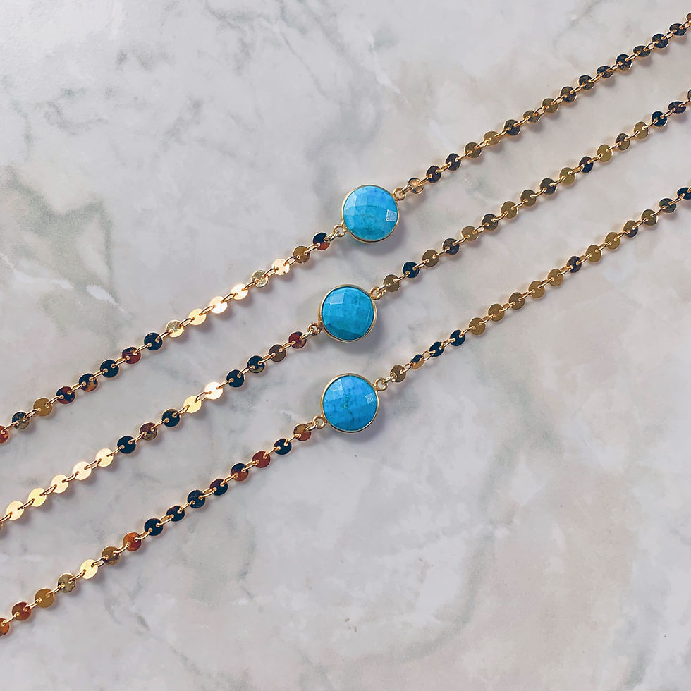 Thumbnail: Turquoise Coin Choker