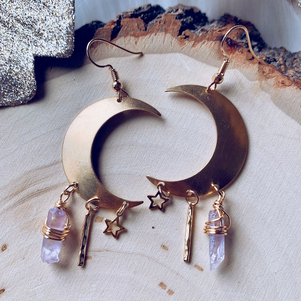 Thumbnail: Moon Orbit Earrings