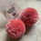 Thumbnail: Fall Color Pom Pom Earrings