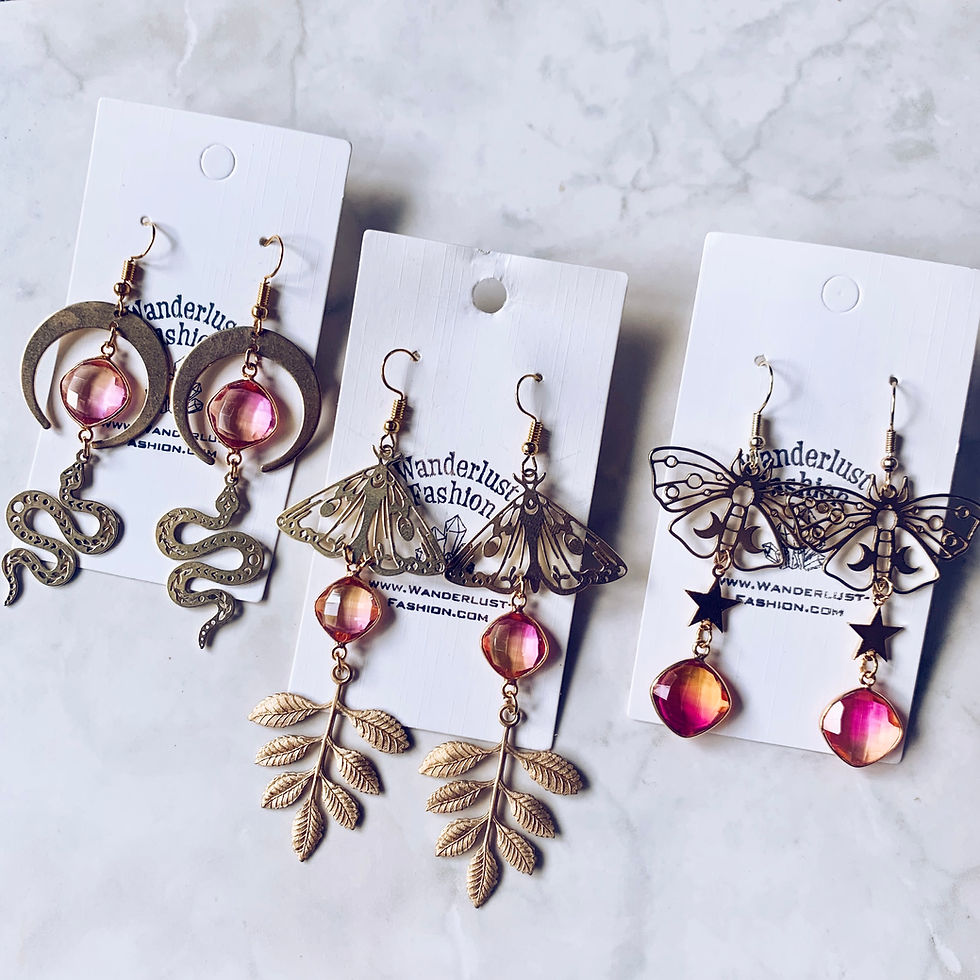 Thumbnail: Slytherin Earrings