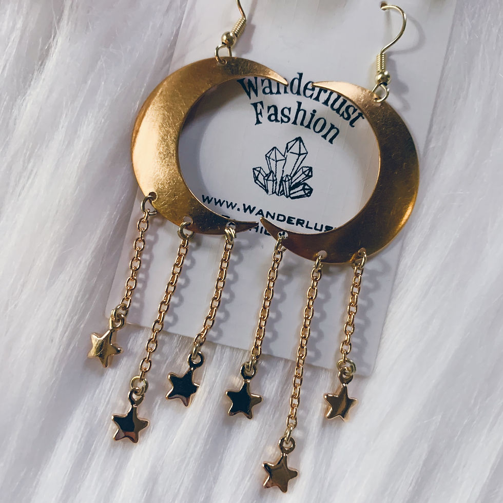 Moon Droplet Earrings