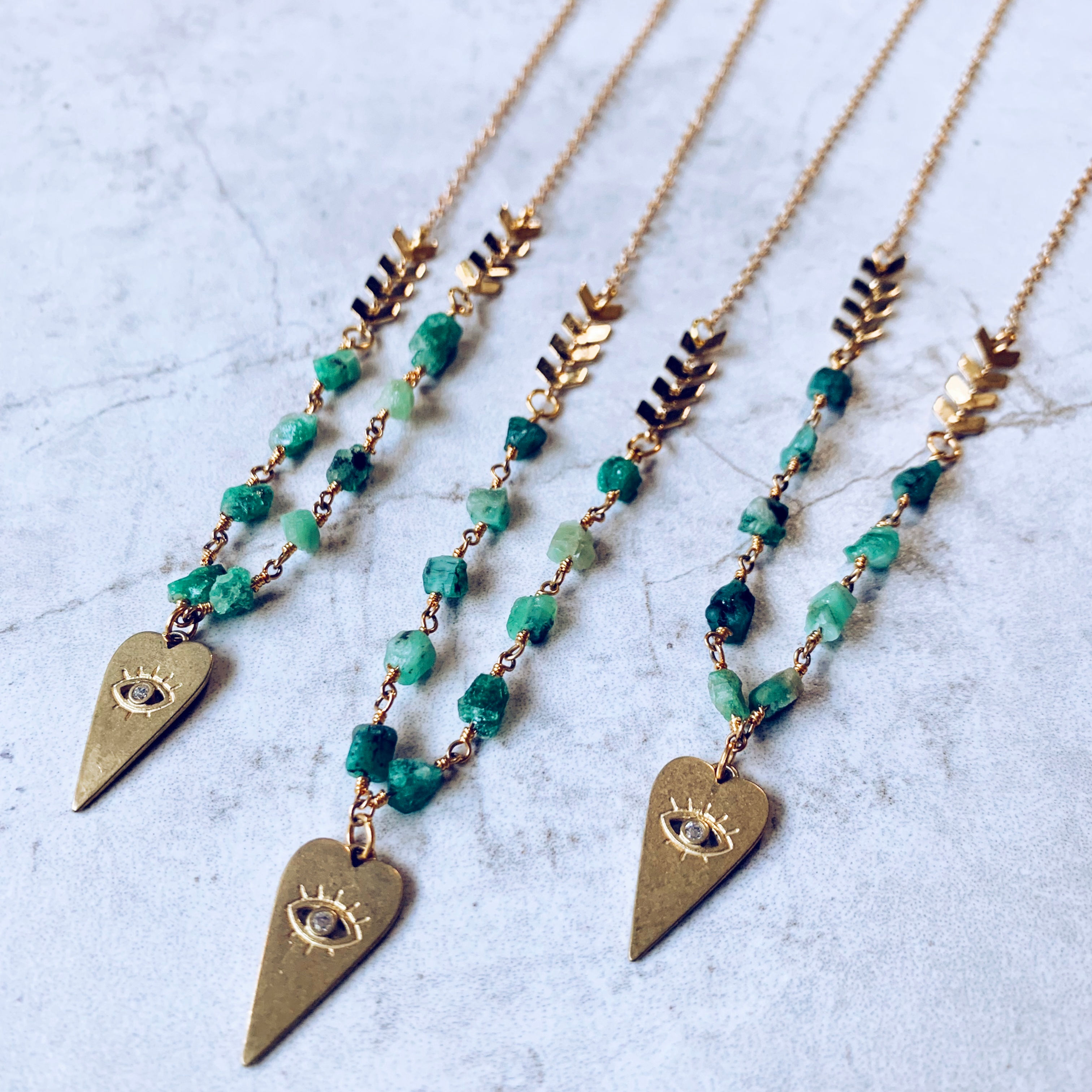 Eye Heart You Necklace