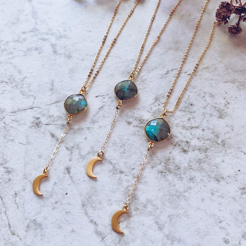 Thumbnail: Labradorite Moon Drop Choker
