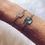Thumbnail: Adjustable Labradorite Bracelet - Gold