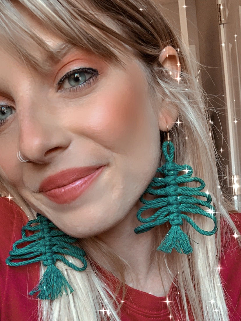 Thumbnail: Christmas Tree Earrings