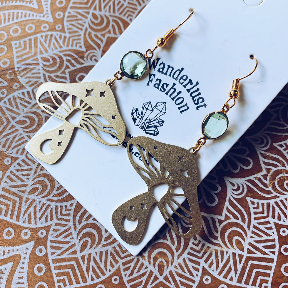 Thumbnail: Magic Mushroom Earrings
