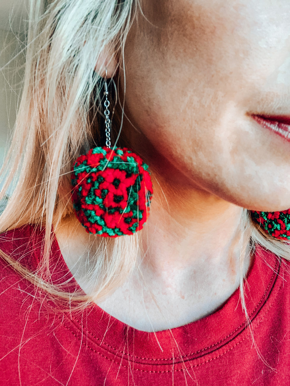 Thumbnail: Holiday Wreathe Earrings