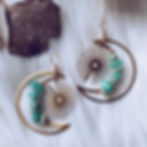 Thumbnail: Cosmic Crescent Moon Earrings