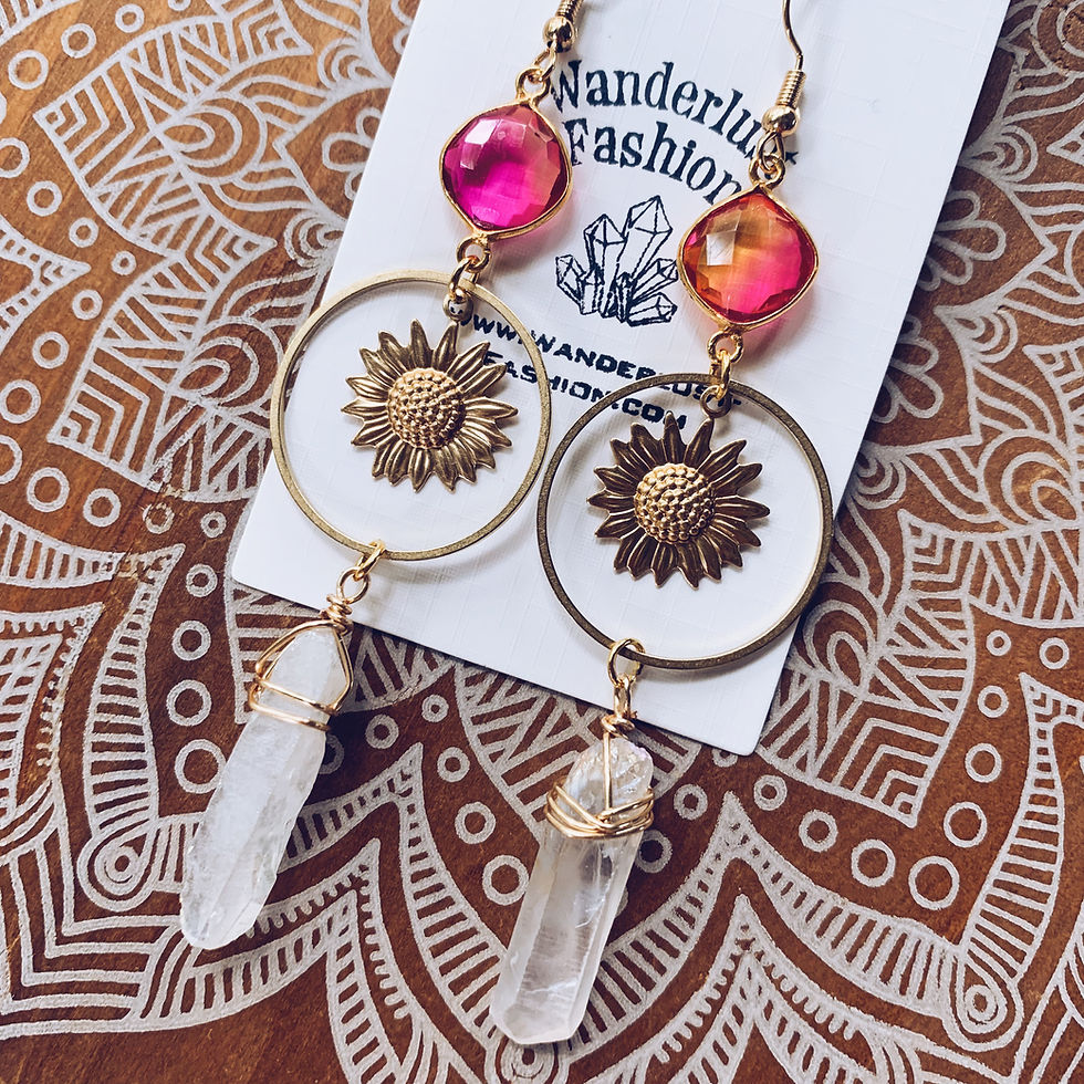 Thumbnail: Golden Blooms Earrings