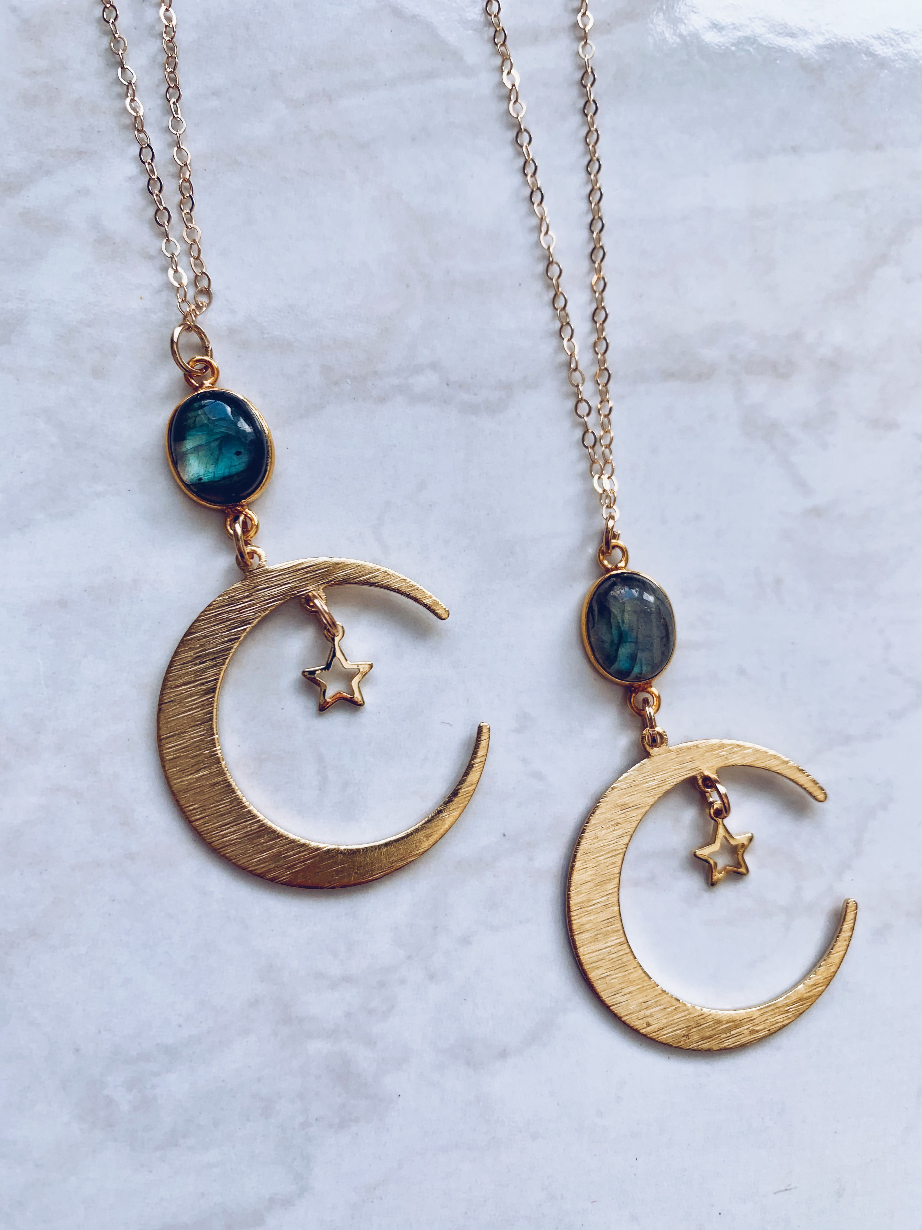 Lunar Labradorite Necklace