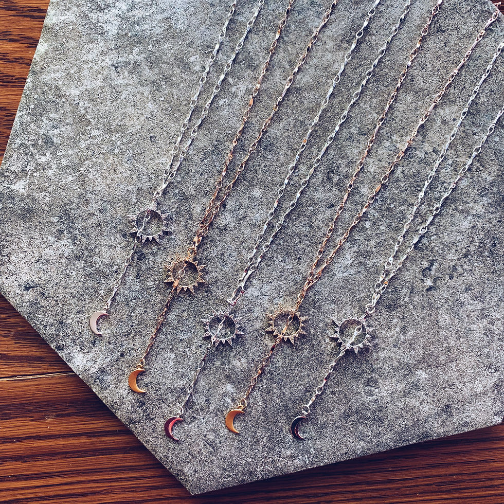 Thumbnail: Lunar Eclipse Lariat Necklace