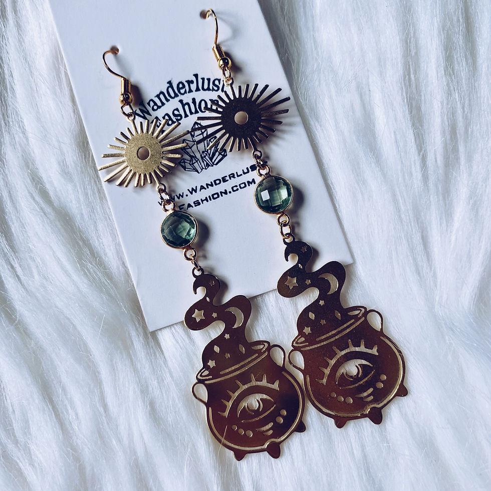 Thumbnail: Cauldron Earrings