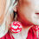 Thumbnail: Peppermint Pom Pom Earrings