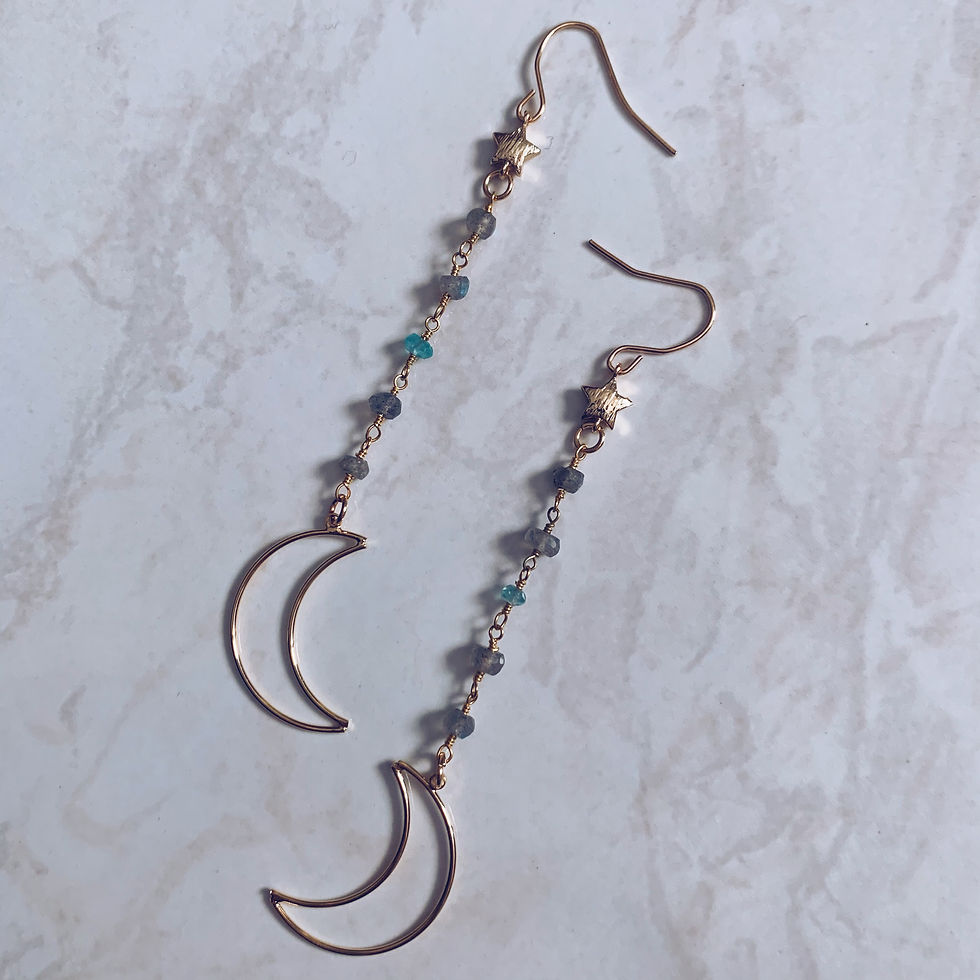 Nighttime Dangle Earrings