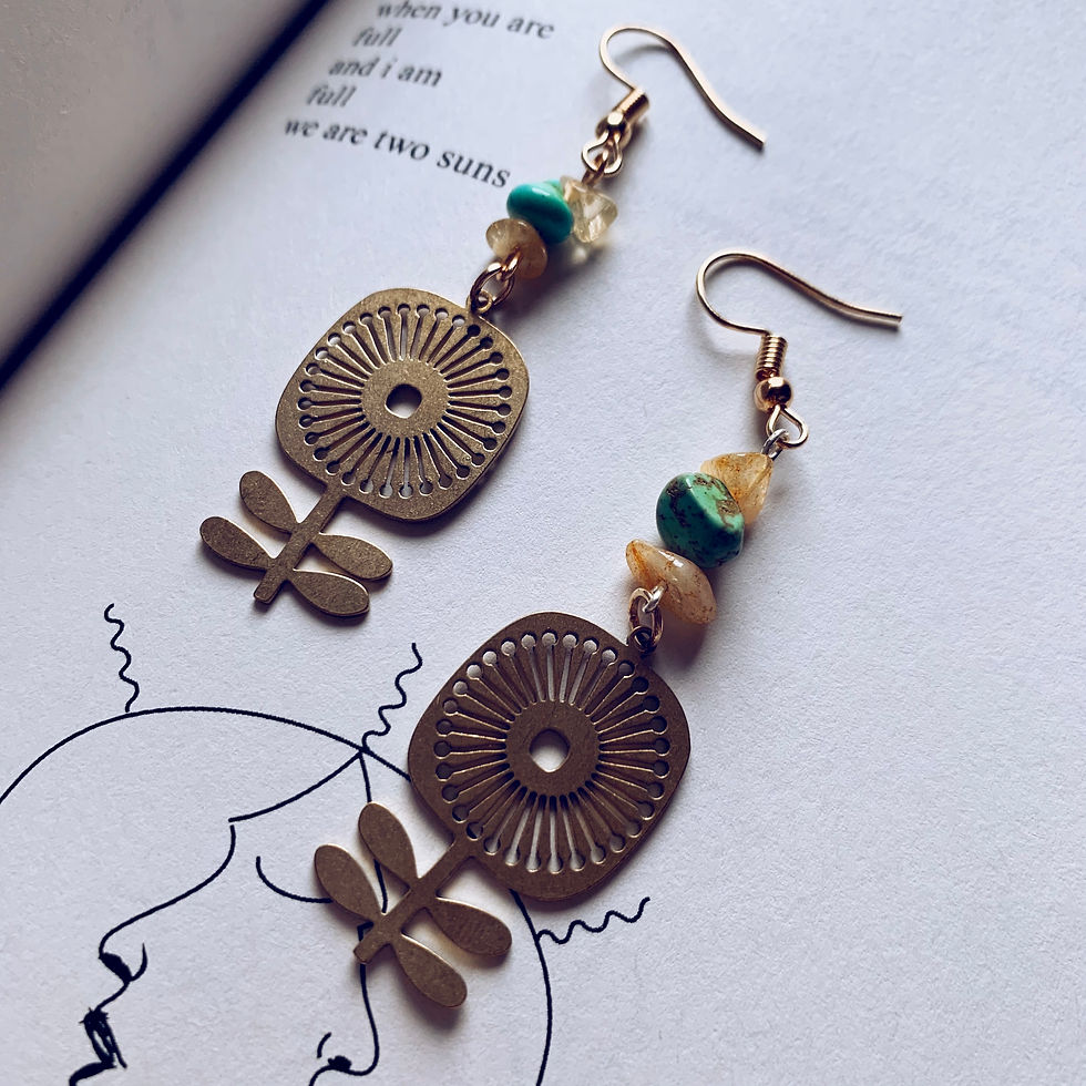 Thumbnail: Sun Blossom Earrings