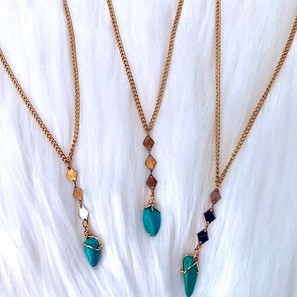 Thumbnail: Turquoise Tears Choker