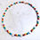Thumbnail: Rainbow Daisy Beaded Necklace